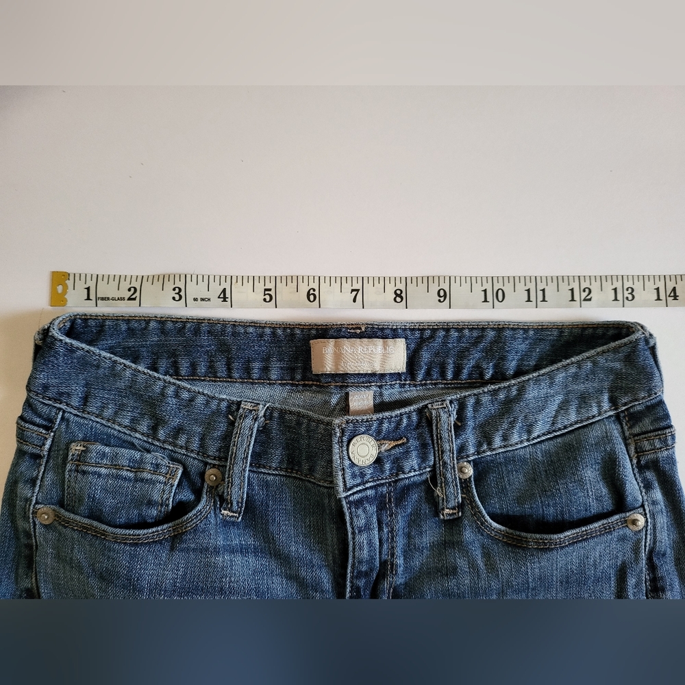 Banana Republic Boot Cut Jeans. Size 25 Petite. - Picture 3 of 6